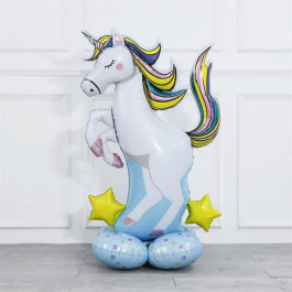 Шар ходячий Единорог, 123 см