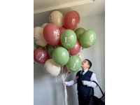 Шар гелиевый 1 сентября, 12"(30 см)